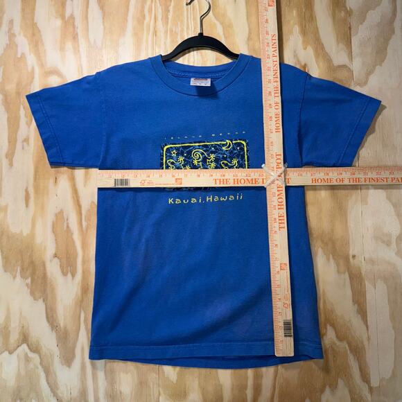 Vintage Y2K island gecko Hawaii Kauai 1990s 00s surf t-shirt - Picture 4 of 4
